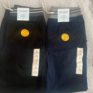 NWT boys Cat and Jack drawstring jogger size 10